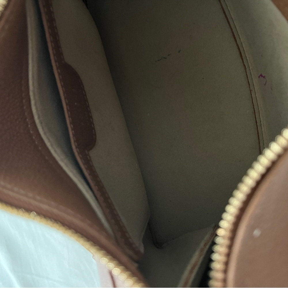Brown Leather Shoulder Bag - Sleek Everyday Carry - Picture 3 of 7